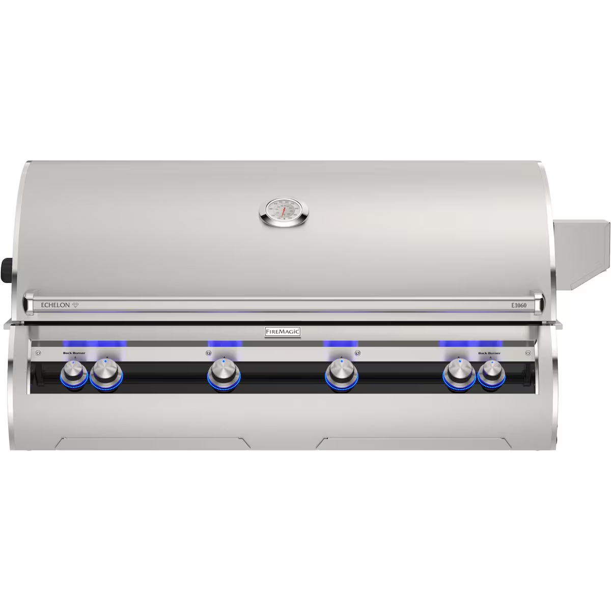 Fire Magic E1060I-9EAP 48-Inch Built-In Propane Grill w/ Rotisserie & Analog Thermometer - White Background