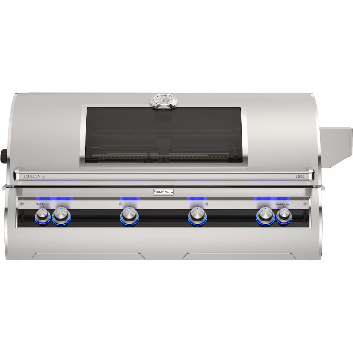 Fire Magic Echelon Diamond E1060i 48-Inch Built-In Natural Gas Grill w/ Rotisserie, Magic Window & Analog Thermometer - E1060I-9EAN-W