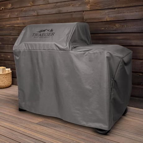 Traeger BAC759 Woodridge Grill Cover - Lifestyle