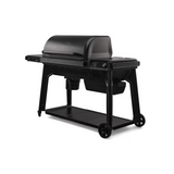 Traeger TFB97JLH Woodridge Pro Pellet Grill - Angled - White Background