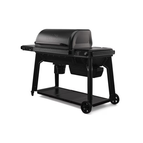 Traeger TFB97JLH Woodridge Pro Pellet Grill - Angled - White Background