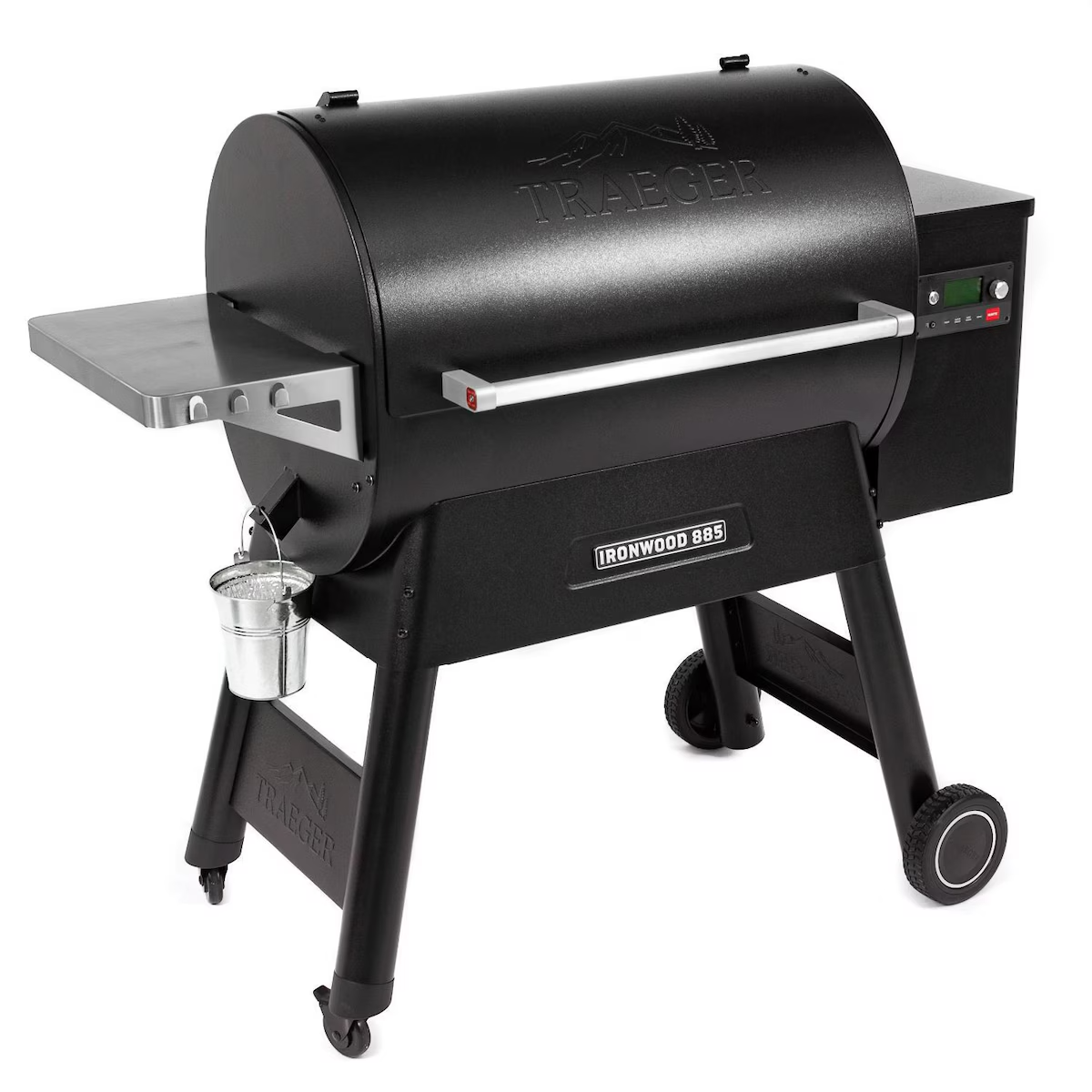 Traeger TFB89BLF Ironwood 885 Wood Pellet Grill - Angle View