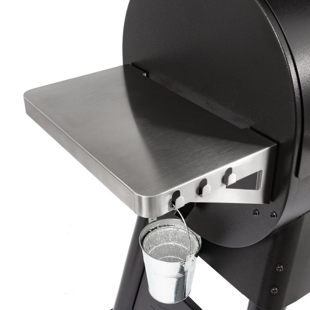 Traeger TFB89BLF Ironwood 885 Wood Pellet Grill - Side Shelf