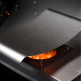 Traeger TFB89BLF Ironwood 885 Wood Pellet Grill - Fire Pot In Use