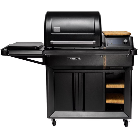 Traeger TBB86RLG Timberline Wood Pellet Grill - Product View - WhiteBackground