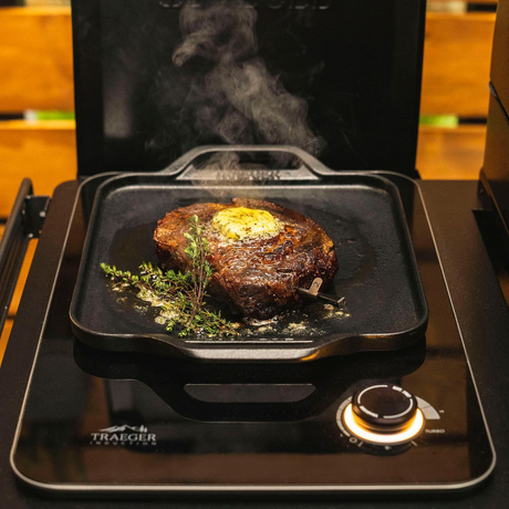 Traeger Timberline Induction Cooktop - Lifestyle