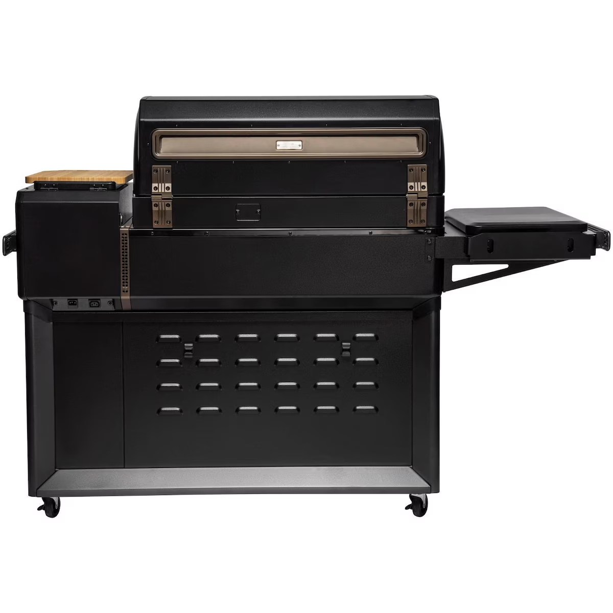 Traeger TBB01RLG Timberline XL Wood Pellet Grill - Back - WhiteBackground