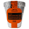 Traeger BAC608 Grease & Ash Keg Liner 5 Pack