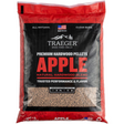 Traeger - 20 Lb. Natural Hardwood Pellets - Apple - 