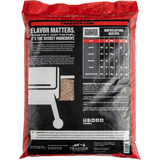 Traeger - 20 Lb. Natural Hardwood Pellets - Apple - Back View
