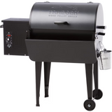 Traeger Folding Front Shelf - Shelf Folded Down (Shown with Grill - Not Included)