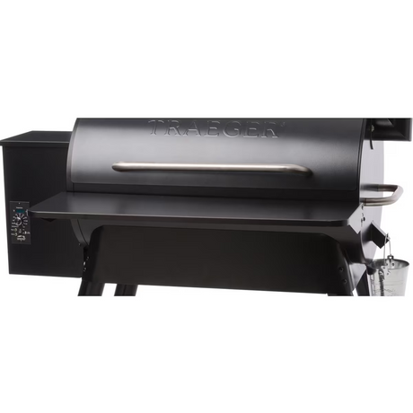 Traeger Folding Front Shelf For Pro & Elite 34 Series Pellet Grills (Shown with Grill - Not Included)