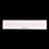Bromic Platinum 3400W Smart-Heat Series II 240V Electric Patio Heater - Heater On - White - Front View