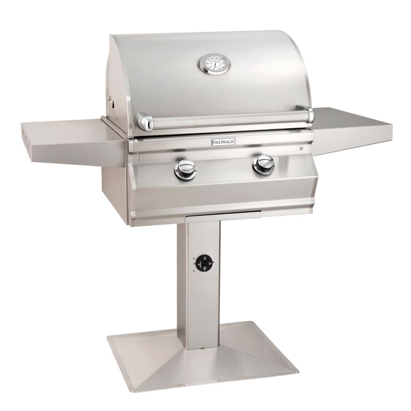Choice c430s patio post mount grill, Magic Grills, Built In Grills Miami FL