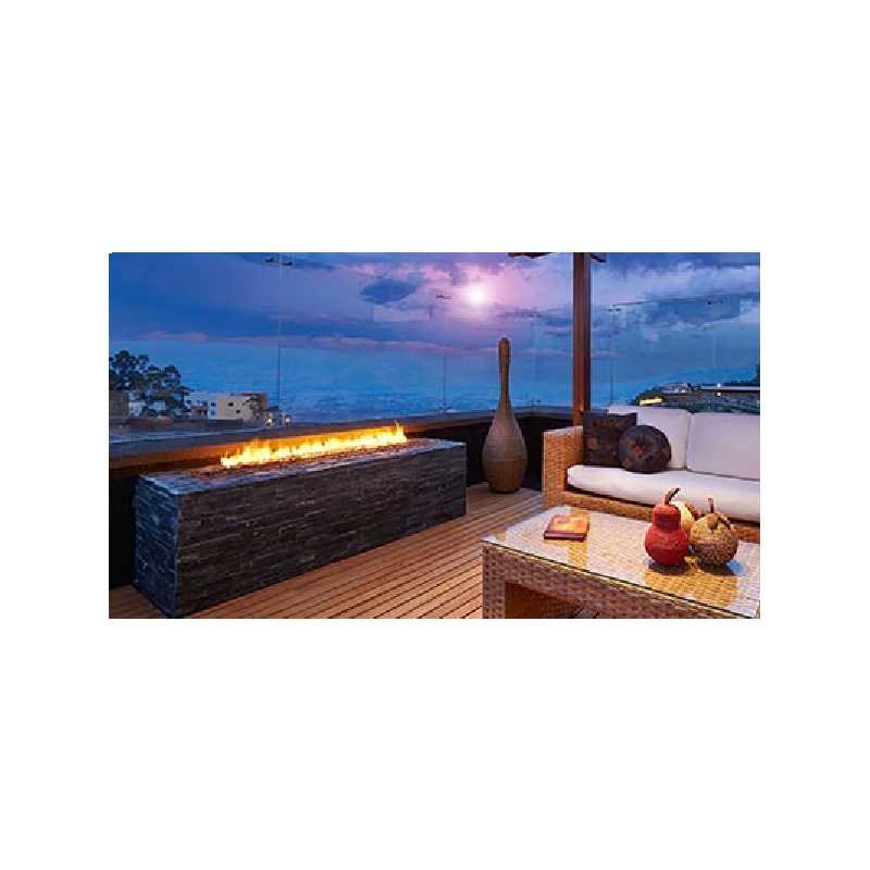 Pto50 Outdoor Gas Burner, Outdoor Fireplaces, Grills, Miami FL