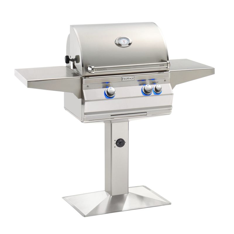 Aurora a430s 24” patio post mount grill, Magic Grills, Portable Grills Miami FL